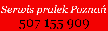 Naprawa pralek Poznań